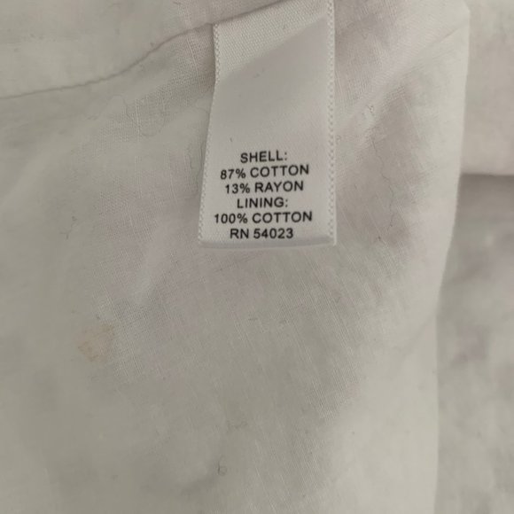 Banana Republic white pencil mini skirt size 0 - Picture 4 of 4